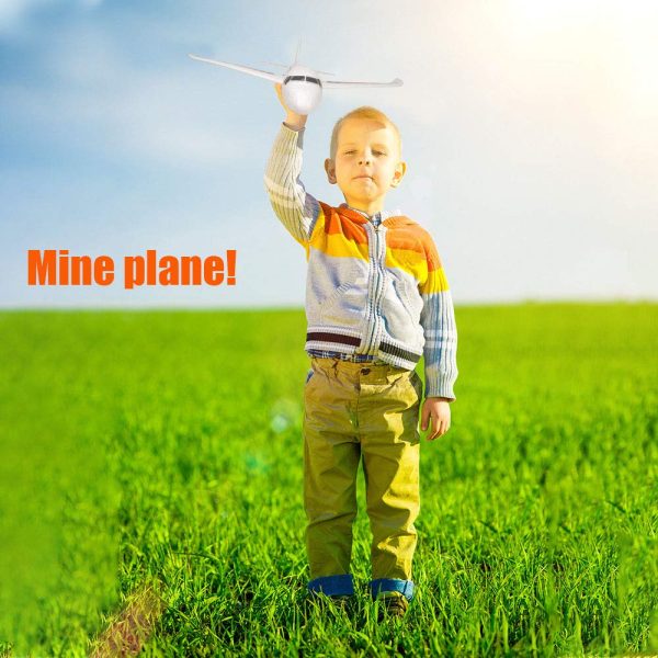 2 Pack Airplane Toys, 20" Large Throwing Foam Plane - Image 4
